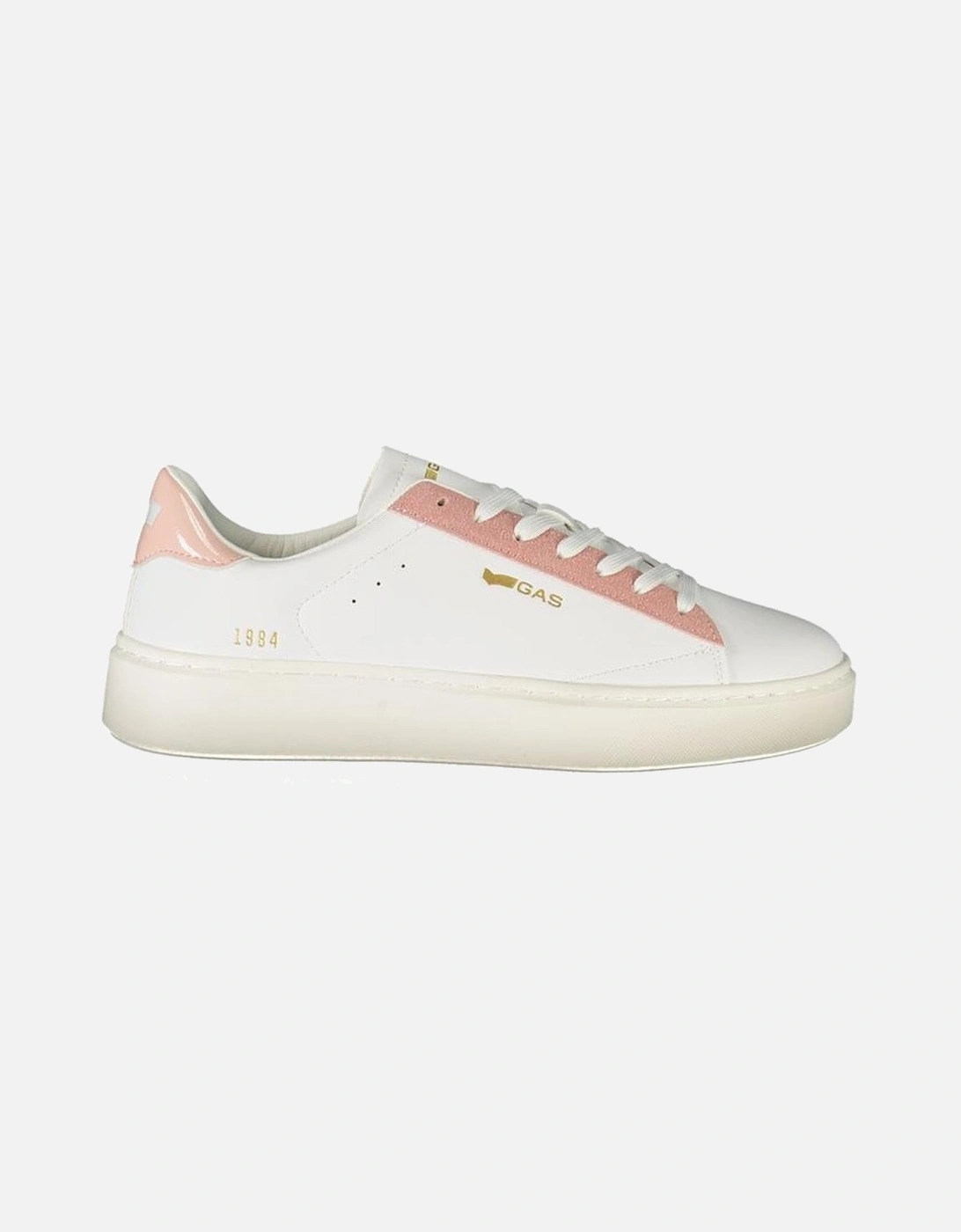 Leonard Mix Trendy Sneakers with Chic Print Women - White, 4 of 3