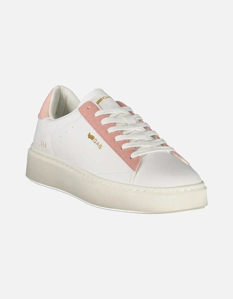 Leonard Mix Trendy Sneakers with Chic Print Women - White