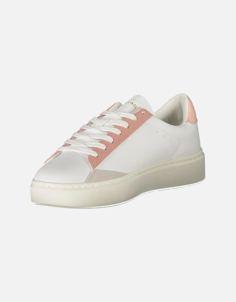 Leonard Mix Trendy Sneakers with Chic Print Women - White