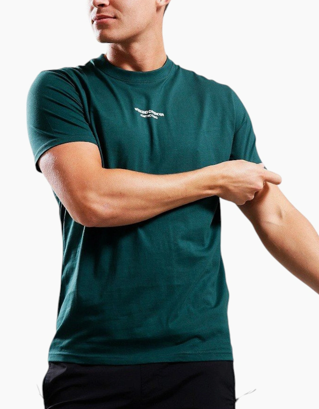 Men's Weekend Offender Mens T Shirts Pelee Crew Neck Summer Tee - Green - Size: 46