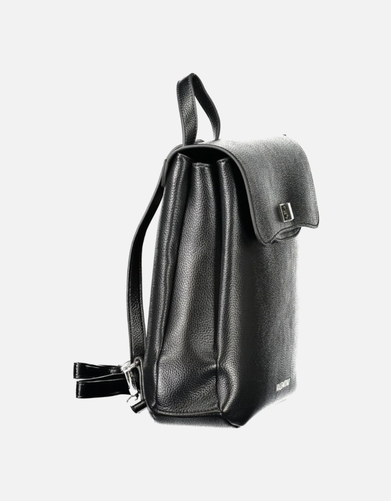 Premium Polyethylene Backpack with Multiple Compartments Women - Black