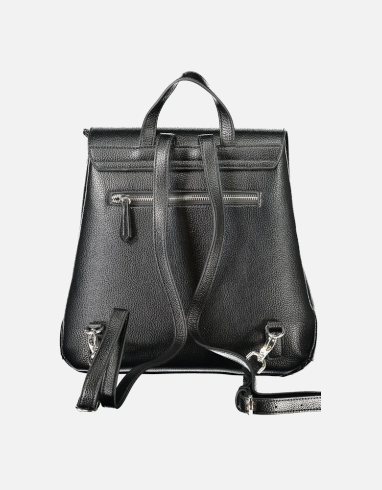 Premium Polyethylene Backpack with Multiple Compartments Women - Black