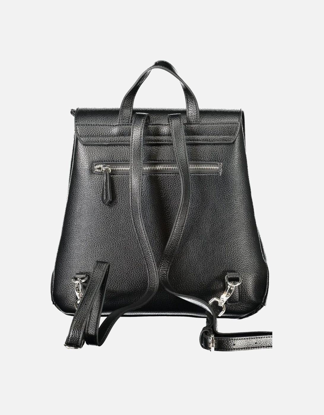 Premium Polyethylene Backpack with Multiple Compartments Women - Black