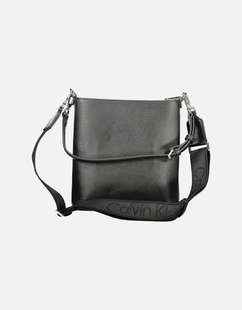 Sophisticated Eco-Friendly Handbag with Versatile Straps Women - Black