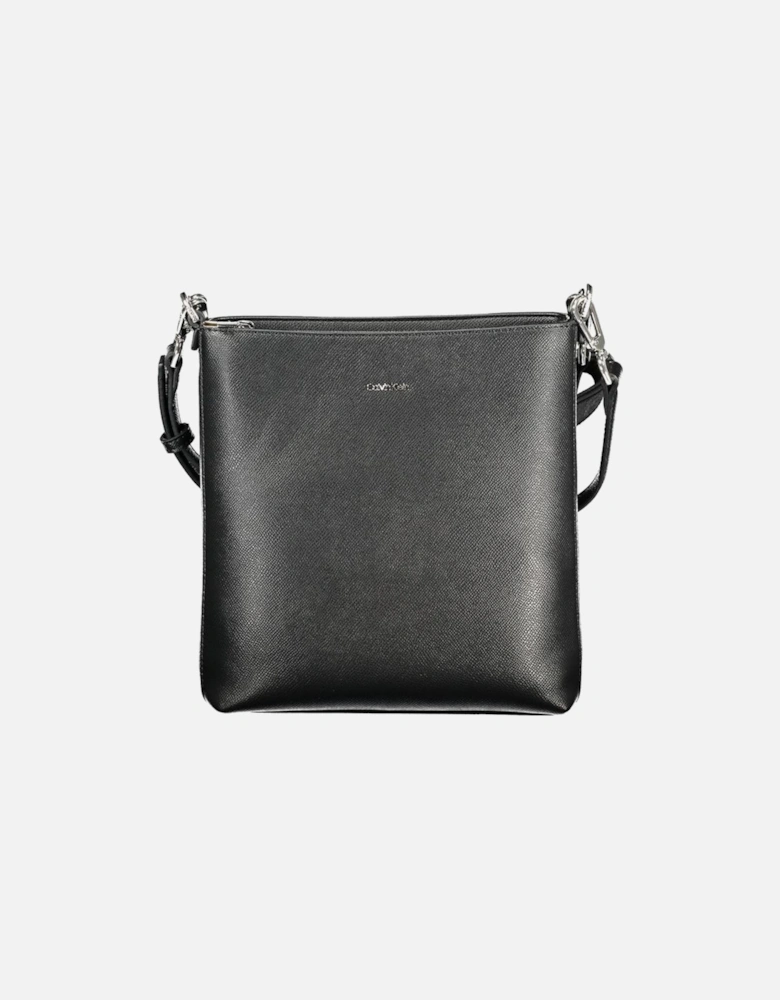 Sophisticated Eco-Friendly Handbag with Versatile Straps Women - Black