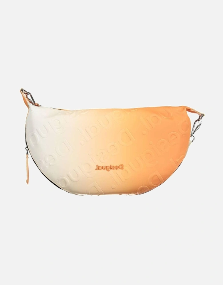 Expandable Bag with Adjustable Shoulder Strap Women - Orange Handbags