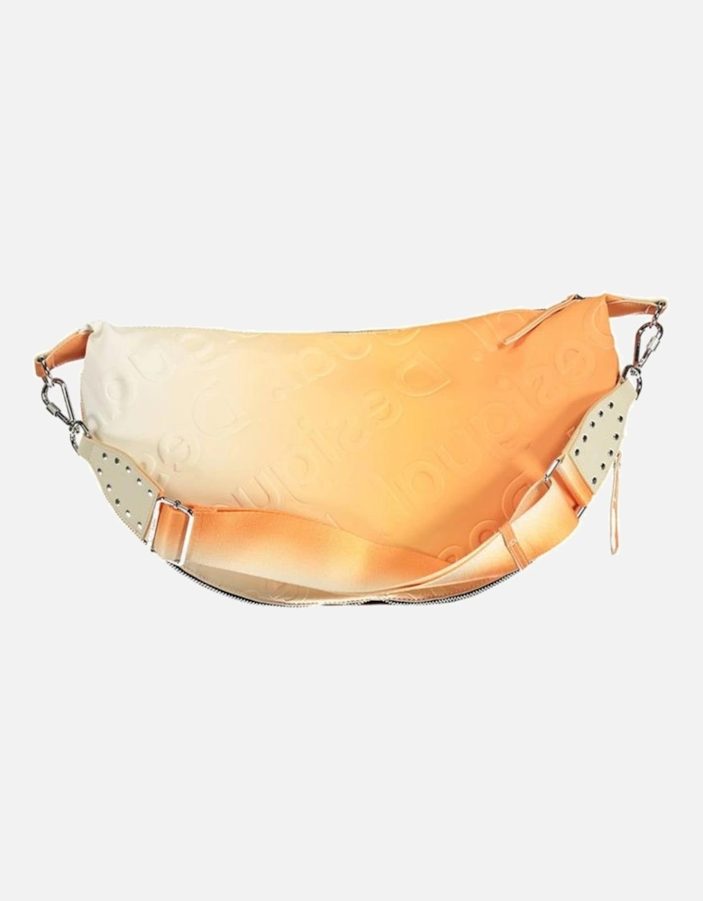 Expandable Bag with Adjustable Shoulder Strap Women - Orange Handbags