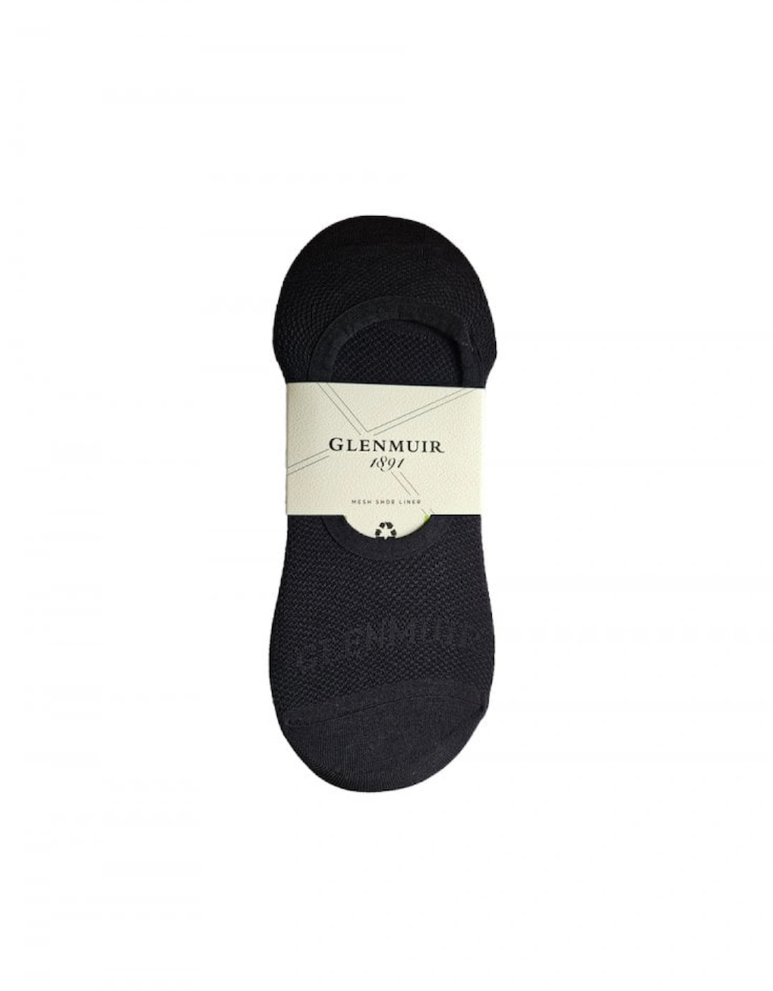 3pack No Show Liner Mesh Socks Black, 3 of 2
