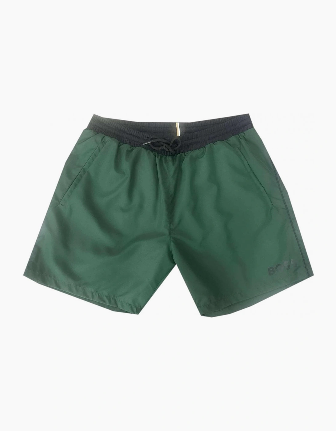 Hugo Boss Men's Green Starfish Swim Shorts - Size: 35/34/32