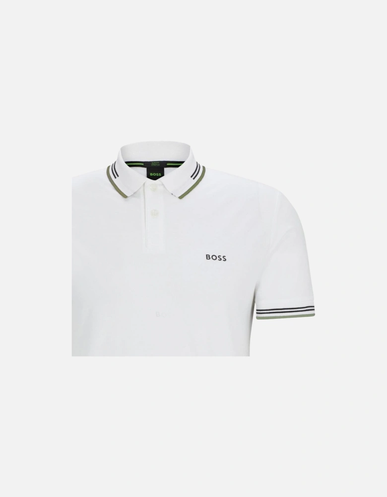 Men's White Paul Polo Shirt