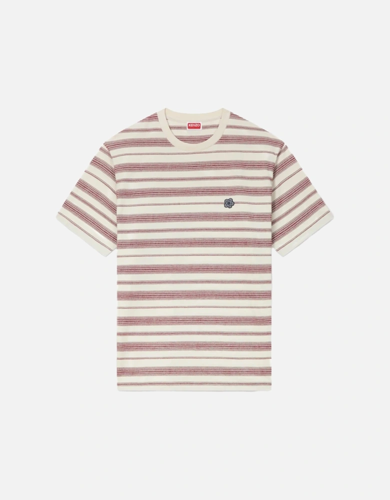 BOKE FLOWER STRIPED T SHIRT