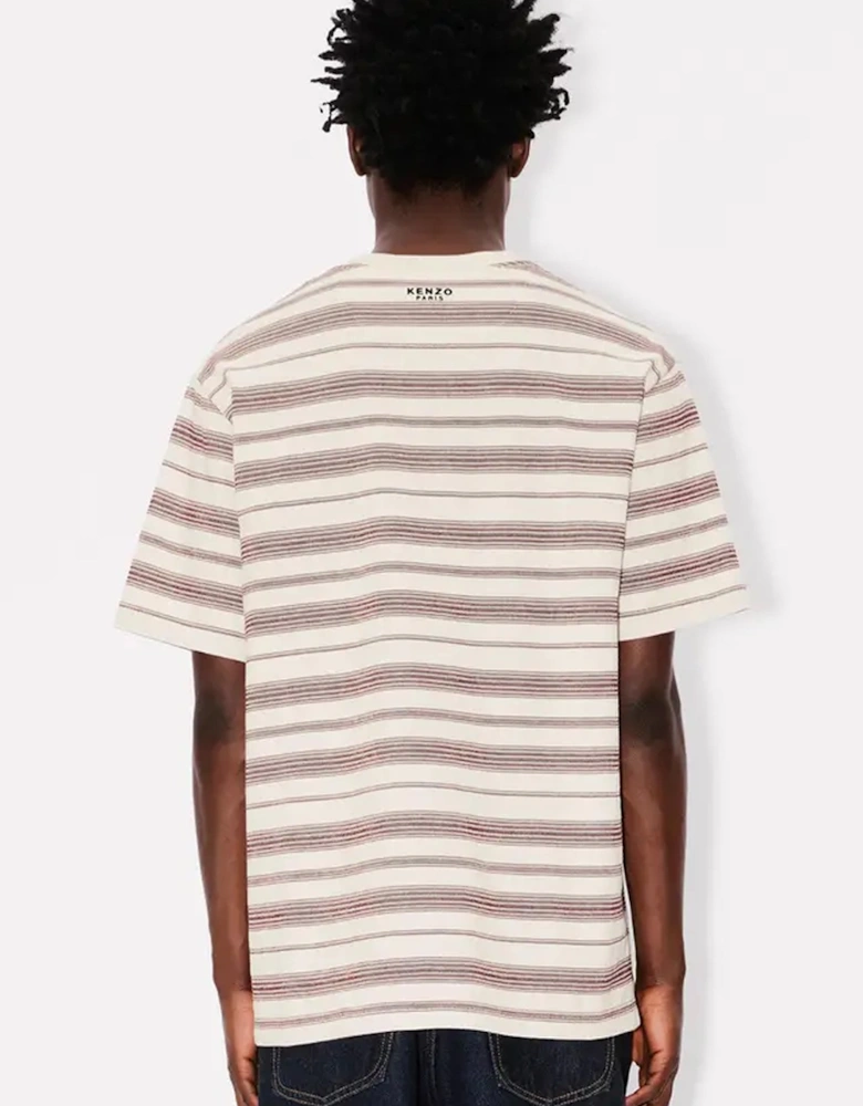 BOKE FLOWER STRIPED T SHIRT