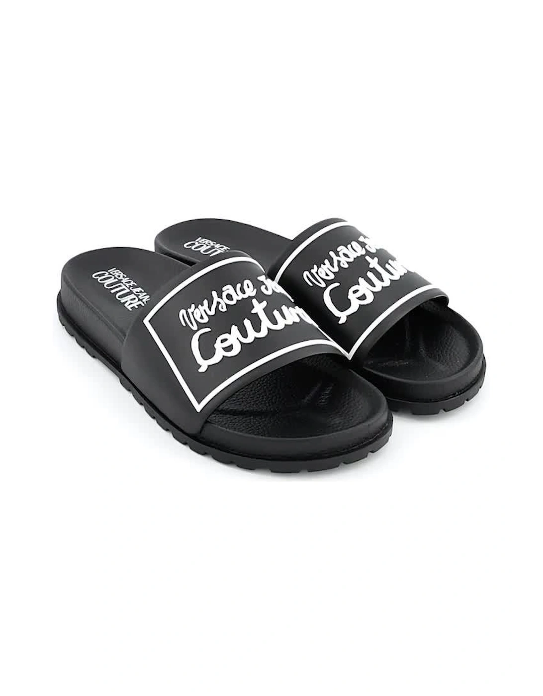 Script Logo Slider - Black