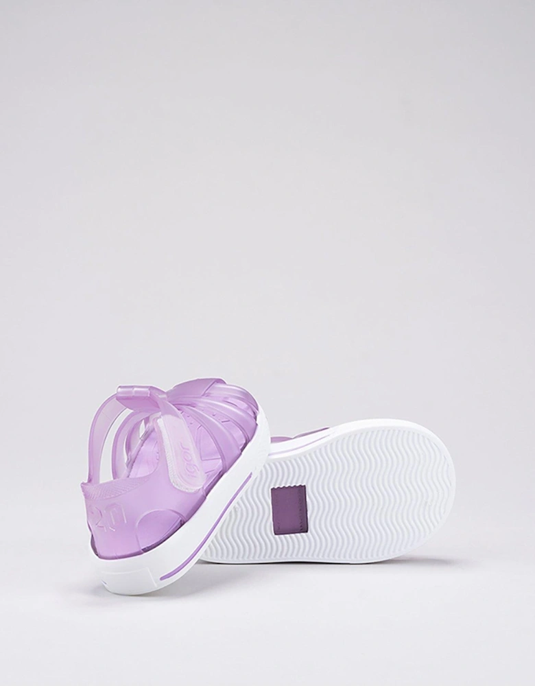 Star Jelly Sandal - Purple