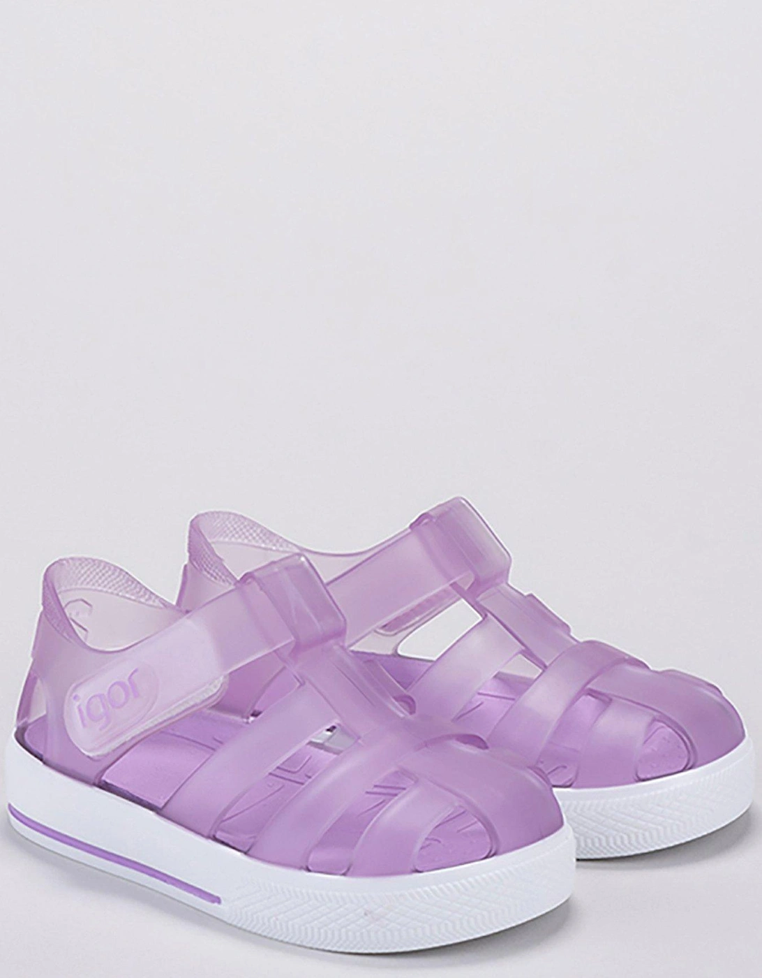 Star Jelly Sandal - Purple