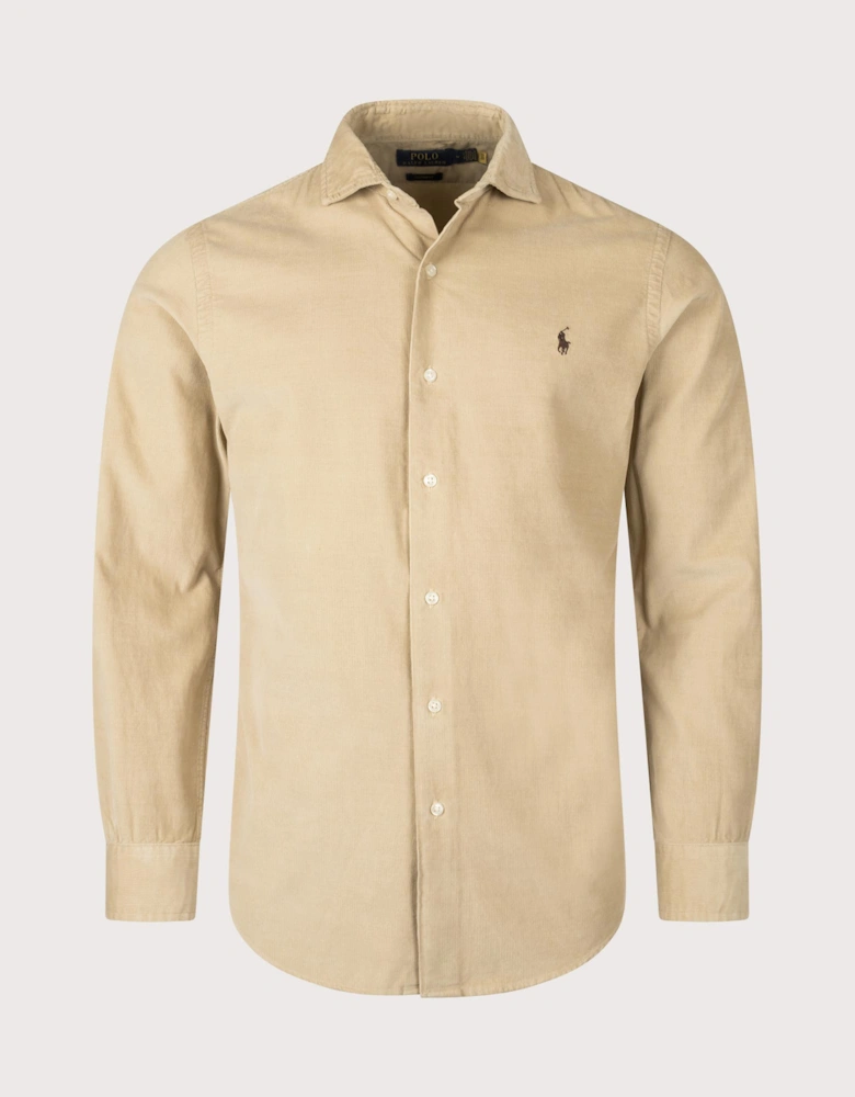 Custom Fit Corduroy Shirt