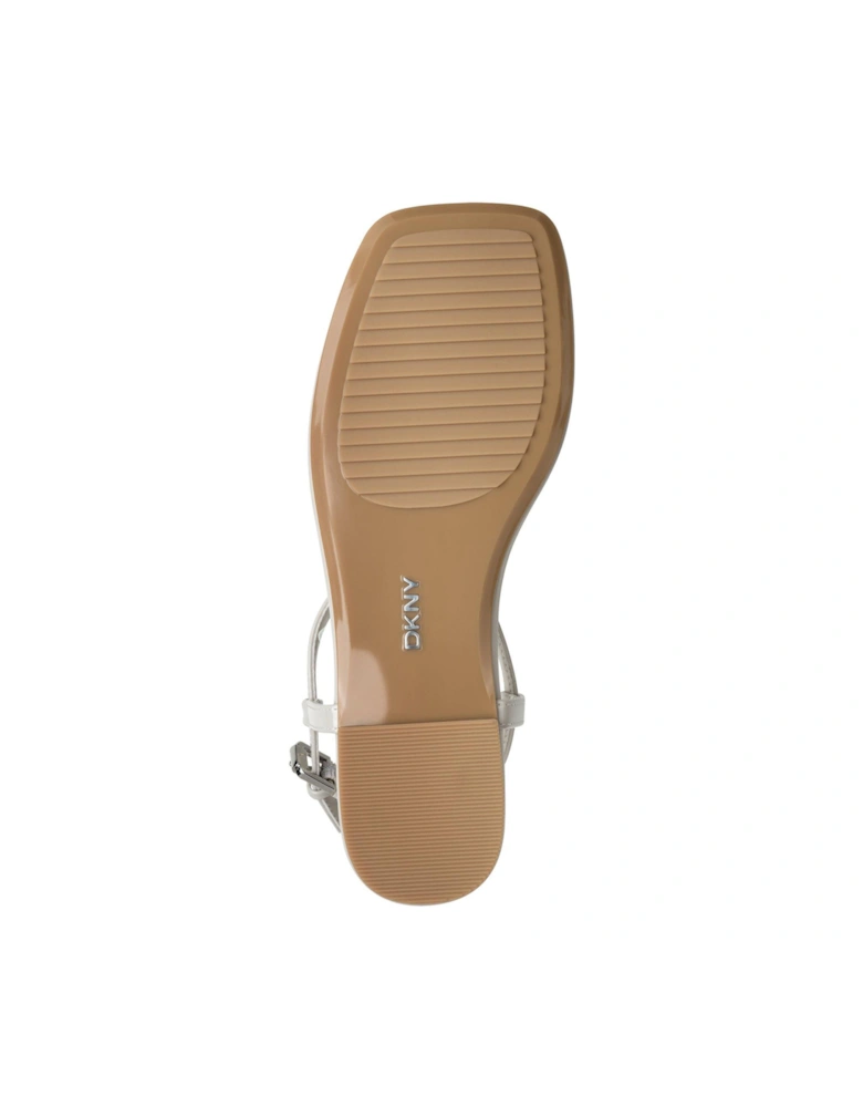 Datto Flat Thong Sandals - White