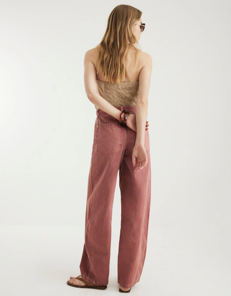 Balloon Jean - Medium Pink