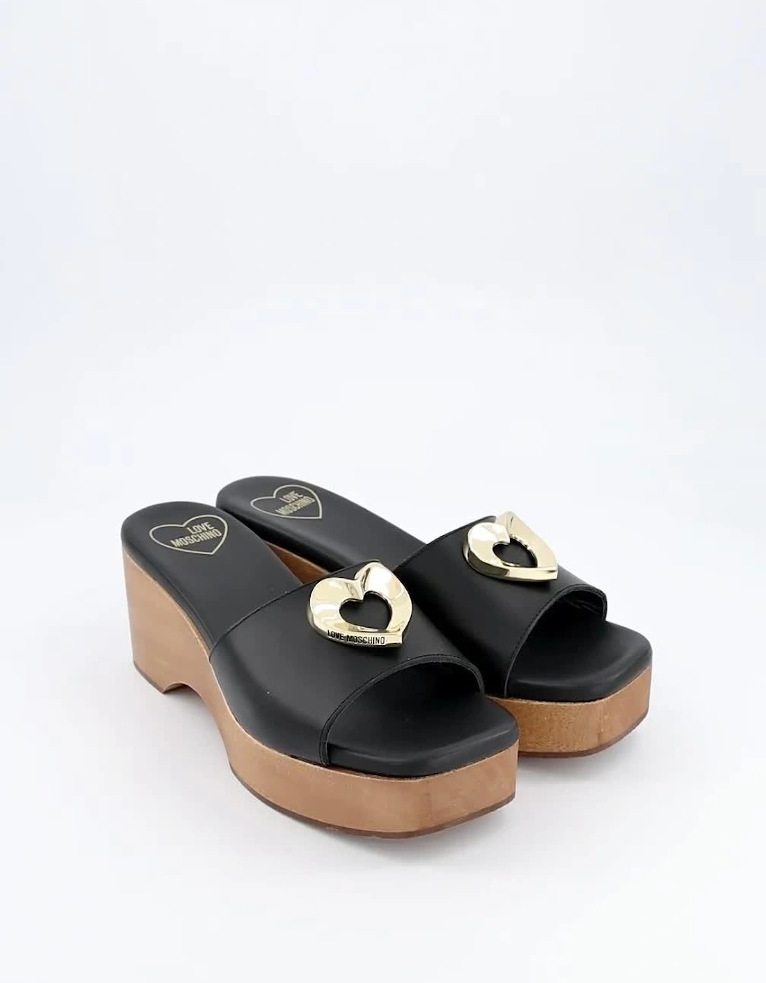 Wedge Sandal - Black