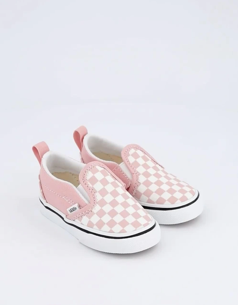 Toddler TD Slip-On V Trainers - Pink