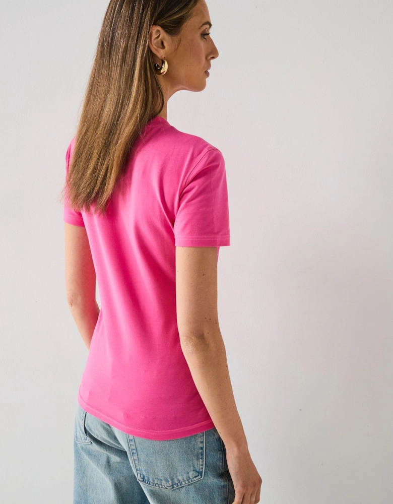 Script Logo T-Shirt - Pink