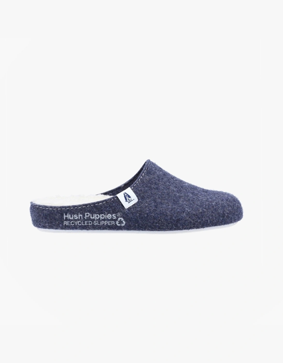 Hush Puppies Women's Hush Puppies THE GOOD SLIPPER Womens Recycled Mule Slippers Navy - Blue