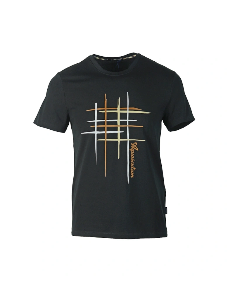 Crew Neck Black T-Shirt