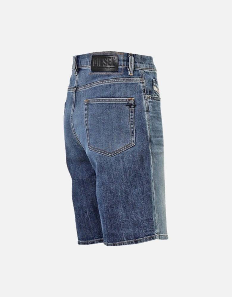 D-Strukt-Short Medium Blue Short