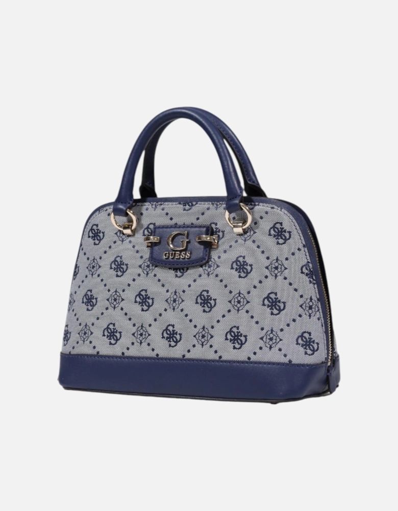 Zip Fastening Polyester Bag Women - Blue