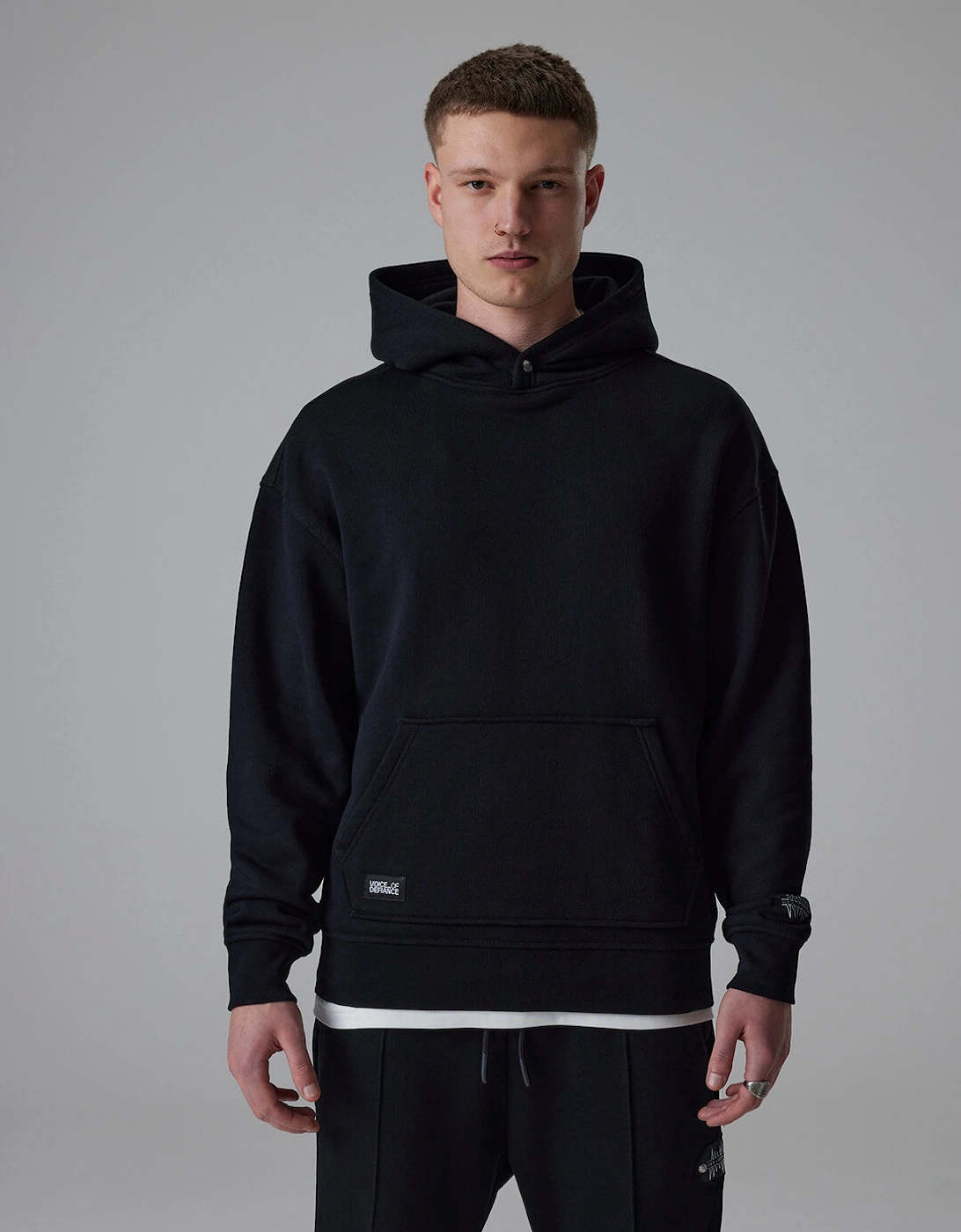 Voice Of Defiance Men's Neighbourhood - Black - Size: L