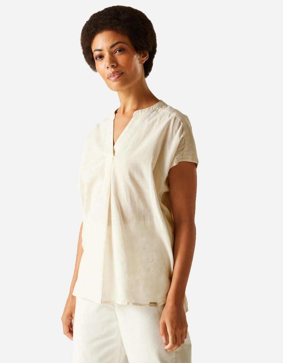 Womens Rianne Lightweight V Neck Shirt, 5 of 4