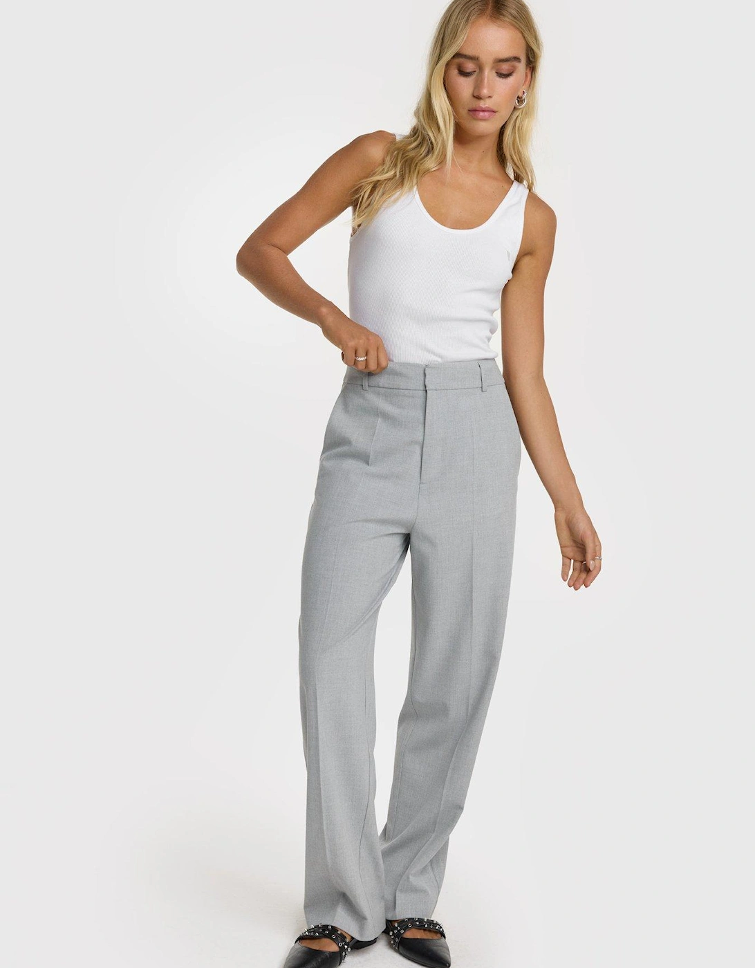 Foil Stripe Pants