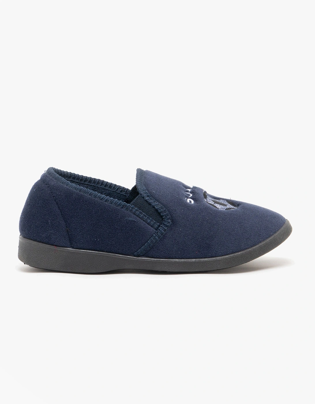 MIDFIELD Boys Full Slippers Navy, 4 of 3