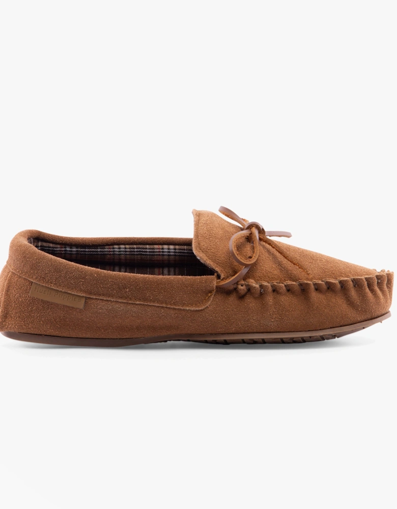 CLYDE Mens Slippers Tan