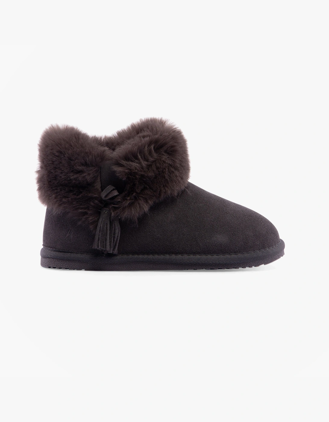Hush Puppies Women's Grey Ayana Slippers - Size: 7