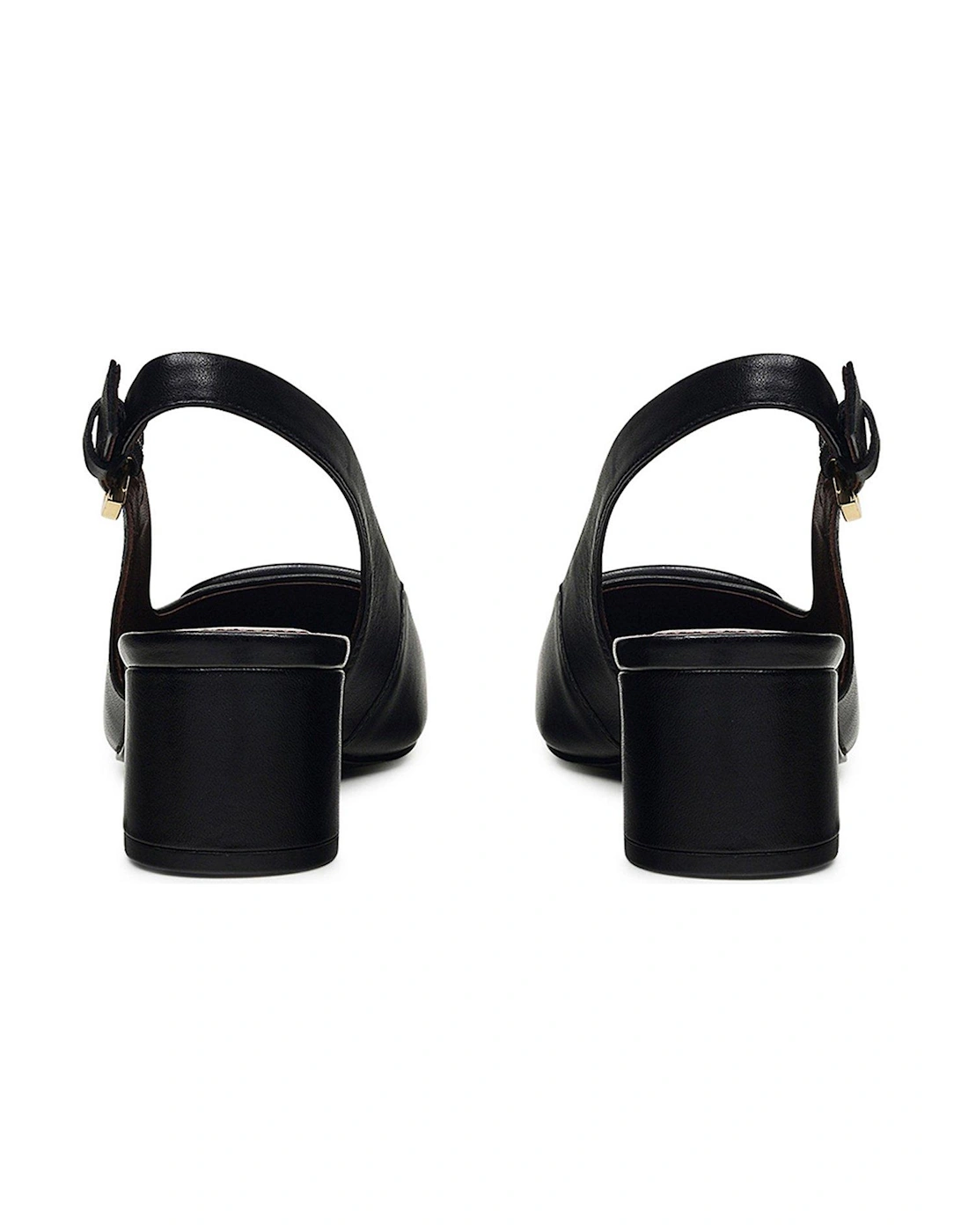 Grosvenor Arcade Heeled Slingback Black