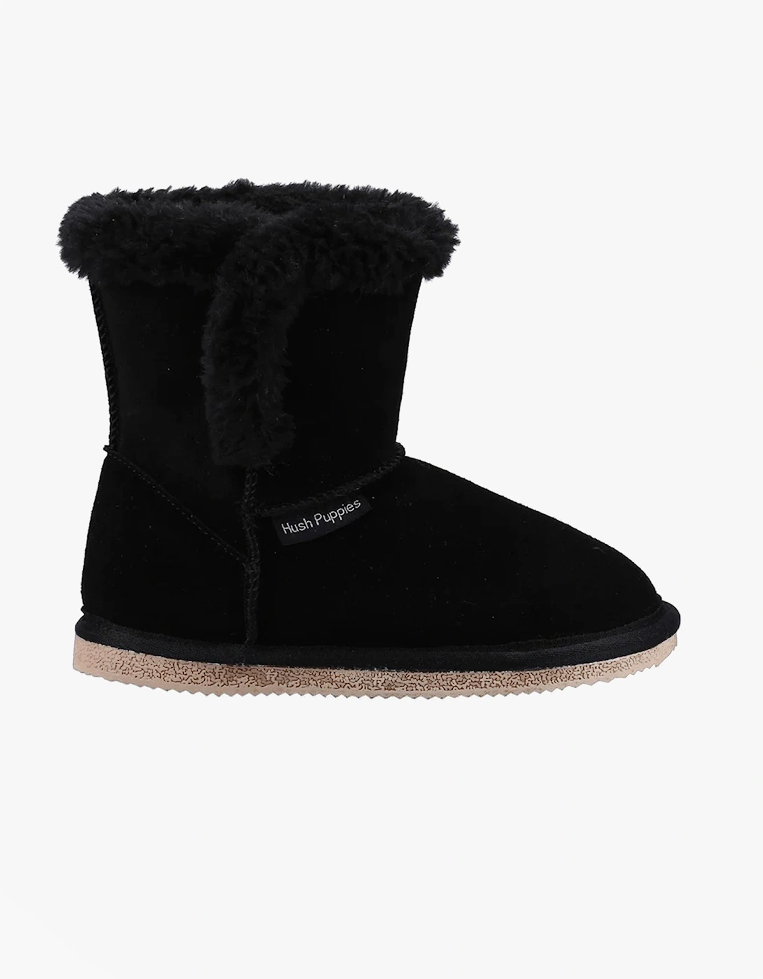 Hush Puppies Girl's Hush Puppies ASHLYNN SLIPPER Girls Slippers Black