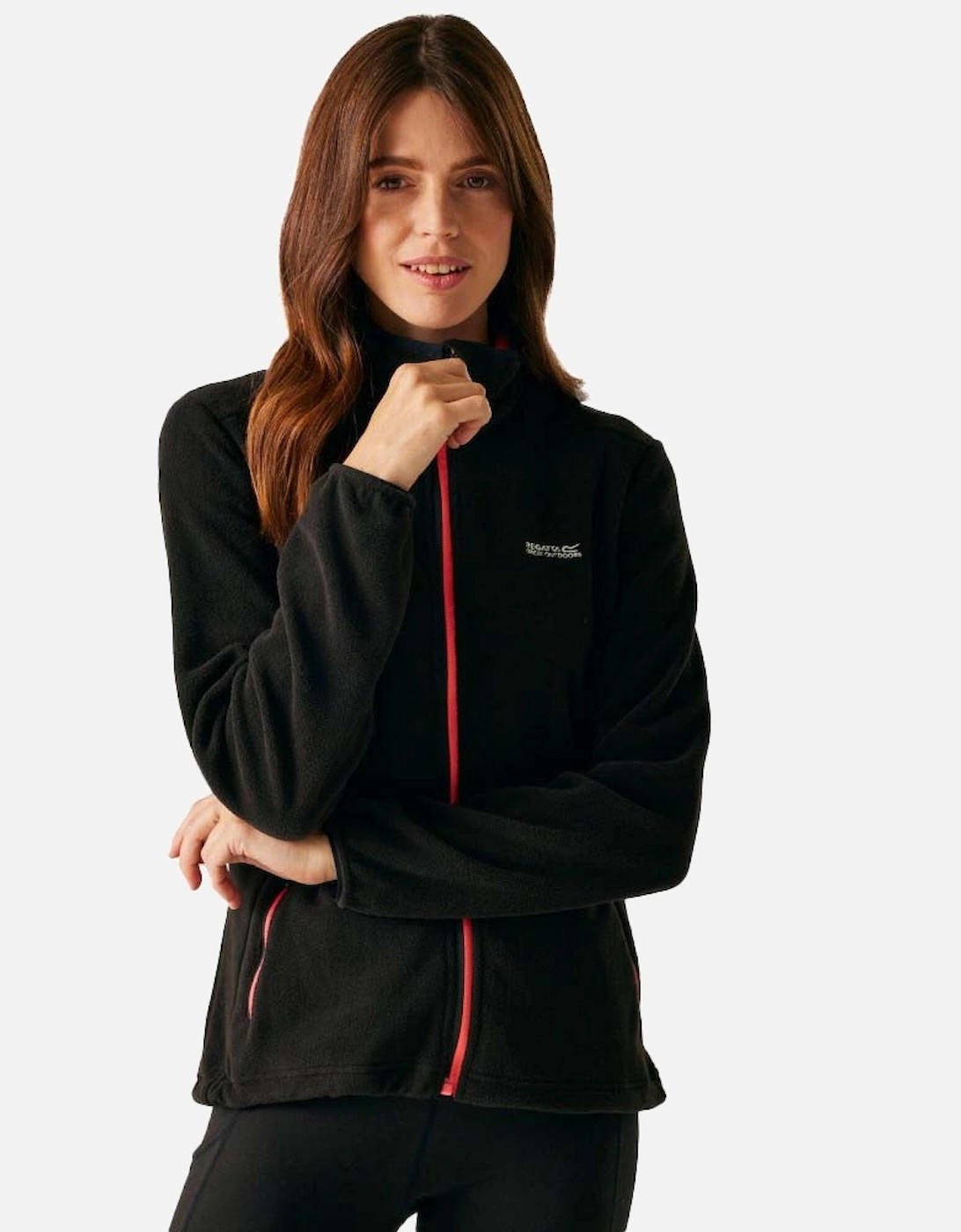 Womens Floreo IV Full Zip Symmetry Fleece Jacket, 5 of 4