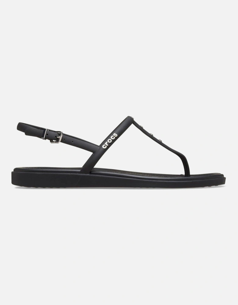 Miami Thong Flip Sandal - Black Studded