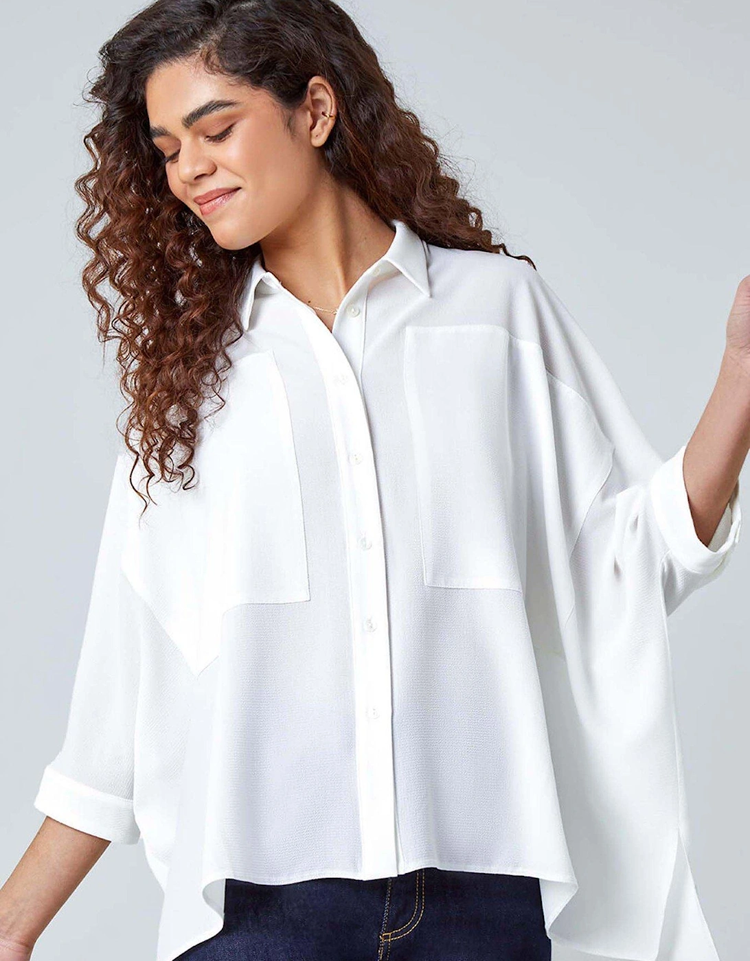 Relaxed Smart Stretch Shirt, 2 of 1