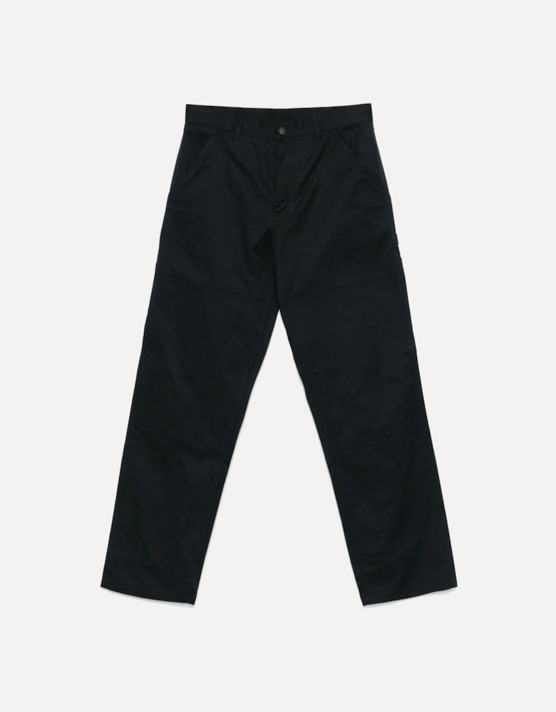 Cotton Worker Cargo Trousers Navy