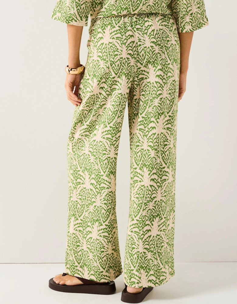 Troya Life Mid Waist Wide Pants - Multi
