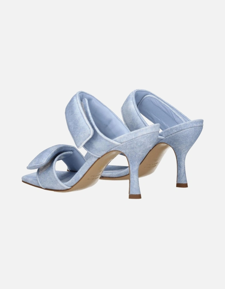 High Heel Open Toe Strap Sandals Women - Blue