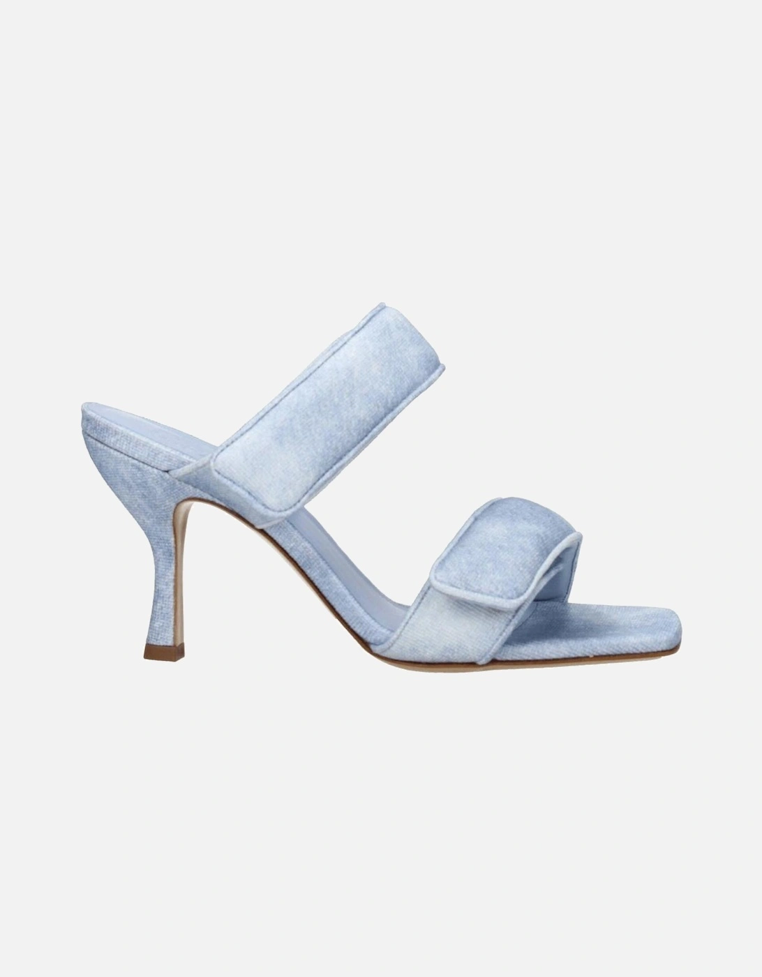 High Heel Open Toe Strap Sandals Women - Blue, 6 of 5
