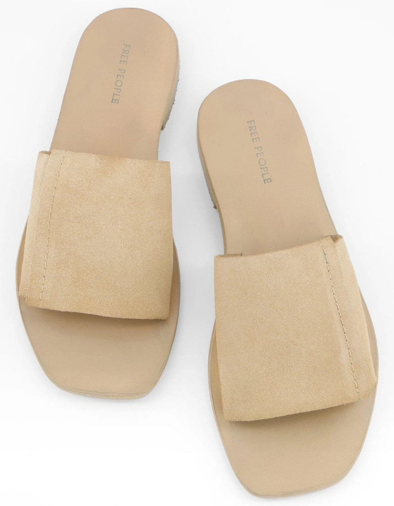 Verona Slide Sandal - Beige