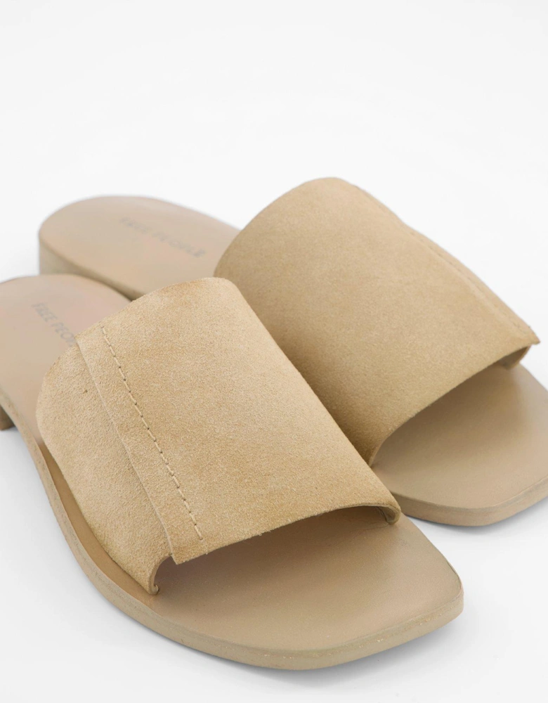 Verona Slide Sandal - Beige