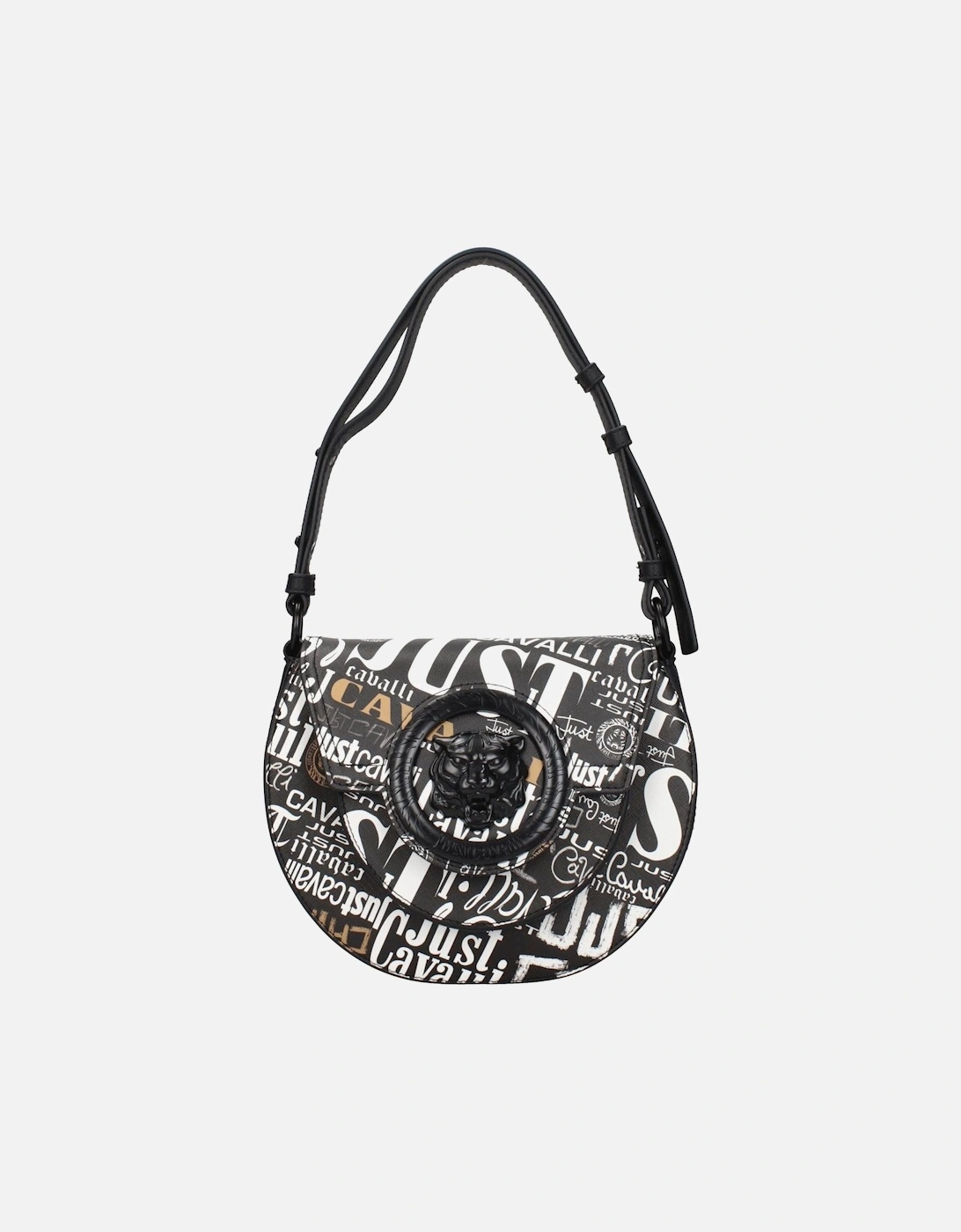 Medium Casual Shoulder Bag with Adjustable Handle Women - Black, 4 of 3