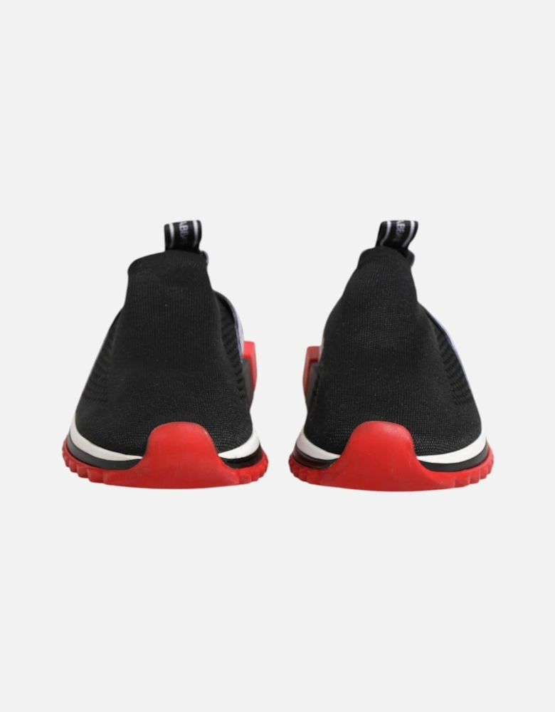 Sorrento Sock Sneakers with Logo Print Women - Black