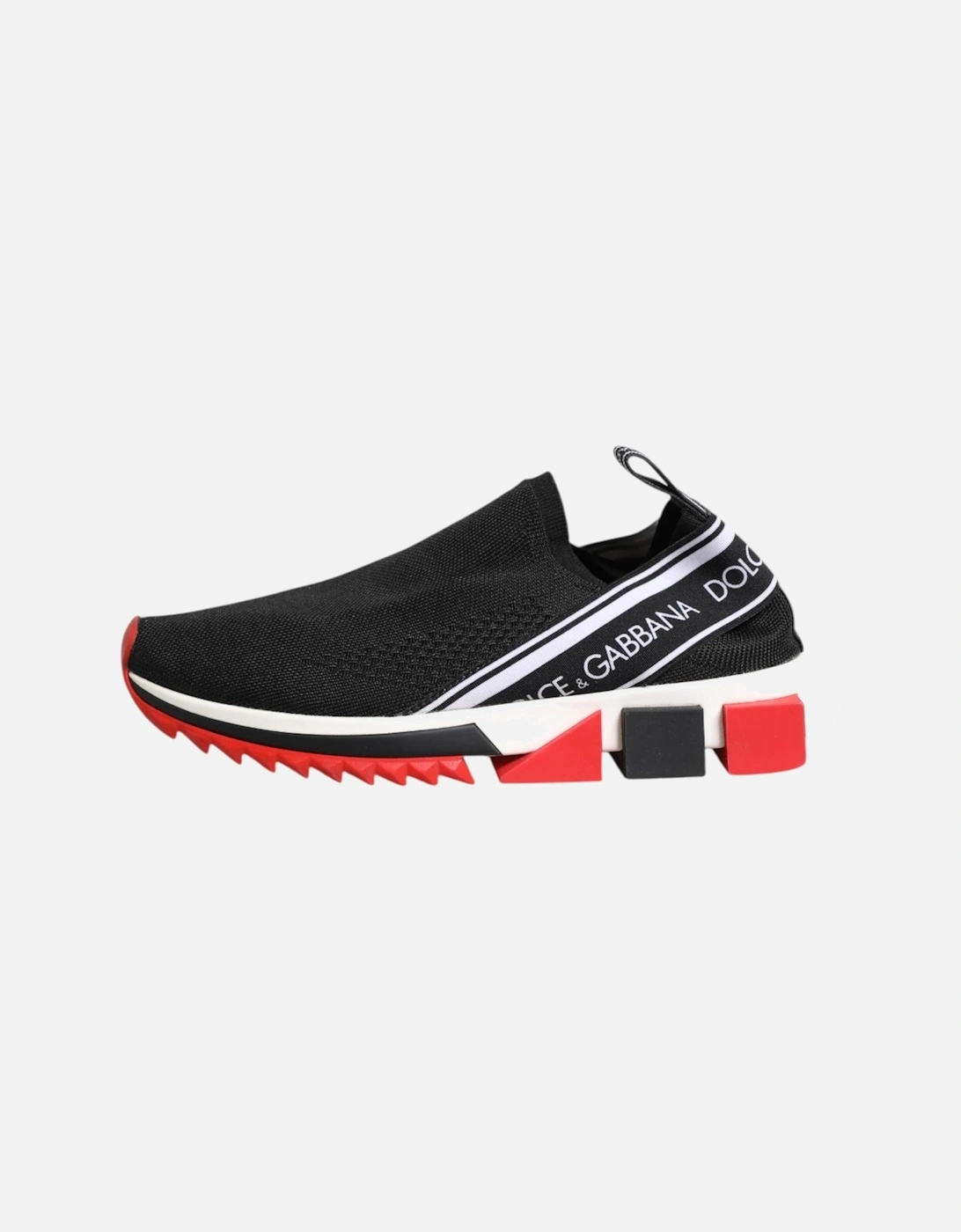 Sorrento Sock Sneakers with Logo Print Women - Black