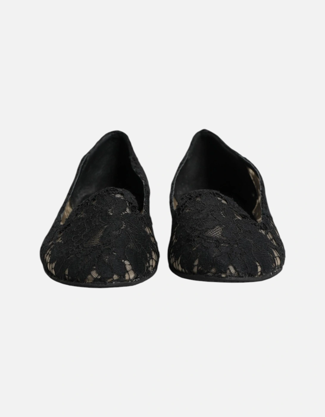 Elegant Vally Flat Shoes with Leather Sole Women - Black
